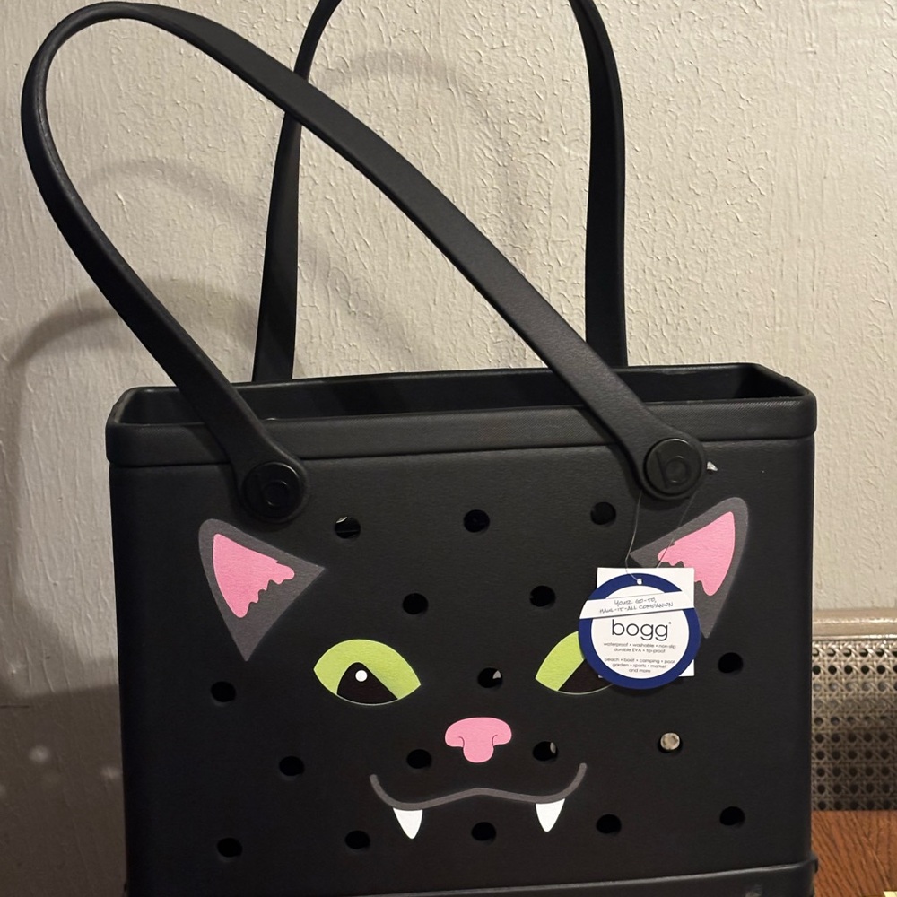 Bogg Black Cat Tote Bag